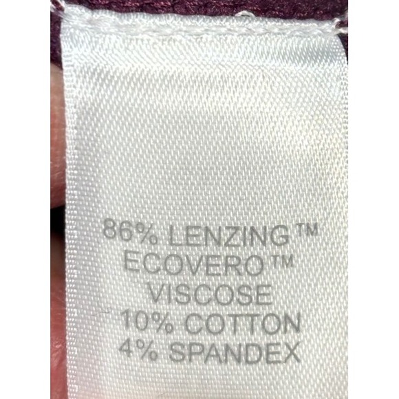 Pure J Jill Tranquility Fleece Dress M Tall Mock Neck Long Sleeve Comfort Casual - Picture 4 of 5